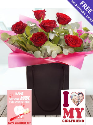 Romance Six Roses
