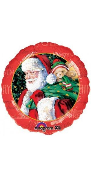 Traditional Santa 18 Foil Balloon