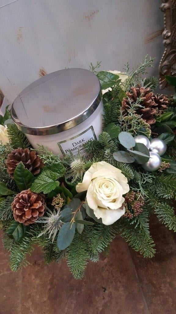 Torc 4 Wick Deluxe Table Centerpiece