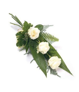 3 White Rose Sheaf