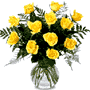 Dozen Yellow Roses