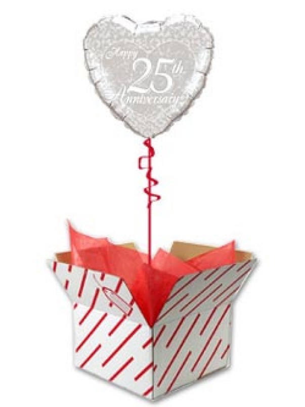 25th Happy Anniversary Balloon